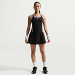 Jupe de tennis taille haute dri - fit nike victory pour femme - noir