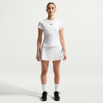 Jupe de tennis taille haute dri - fit nikecourt advantage pour femme - blanc
