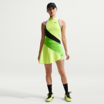 Jupe de tennis taille haute dri - fit nikecourt slam pour femme - vert