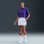 Jupe tisse kobe pour femme - blanc