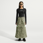 Jupe � zip nike shox pour femme - gris