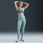Legging 7 / 8 taille haute sans couture avant nike universa pour femme - vert Legging 7 / 8 taille haute sans couture avant nike universa pour femme - vert