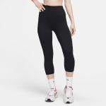 Legging court  taille haute nike one pour femme - noir