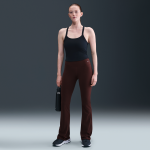 Legging vas taille haute nike zenvy pour femme - rouge