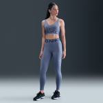 Legging long taille haute nike pro sculpt pour femme - bleu