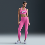 Legging de running 7 / 8 taille haute avec poches nike swift pour femme - rose