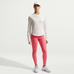 Legging de running 7 / 8 taille haute avec poches nike swift pour femme - rose