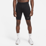 Legging de running demi - longueur avec sous - short dri - fit nike fast pour homme - noir Legging de running demi - longueur avec sous - short dri - fit nike fast pour homme - noir
