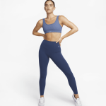 Legging long taille haute nike zenvy pour femme - bleu Legging long taille haute nike zenvy pour femme - bleu