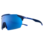 Lunettes de soleil effet miroir nike limitless shield - bleu Lunettes de soleil effet miroir nike limitless shield - bleu