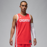 Maillot de basket nike croatie limited road pour homme - rouge
