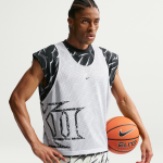 Maillot d'entra�nement de basket dri - fit ja pour homme - gris