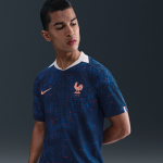 Maillot de foot authentic nike dri - fit adv fff 2025 match domicile (quipe fminine) pour homme - bleu ...