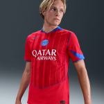 Maillot de foot authentic nike dri - fit adv total 90 paris saint - germain 2025 / 26 match 3e tenue ...