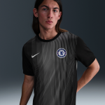 Maillot de foot à manches courtes replica nike dri - fit chelsea fc 2025 / 26 stadium gardien de but ... Maillot de foot à manches courtes replica nike dri - fit chelsea fc 2025 / 26 stadium gardien de but ...