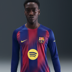 Maillot de foot à manches longues replica nike dri - fit fc barcelona 2025 / 26 stadium domicile pour ... Maillot de foot à manches longues replica nike dri - fit fc barcelona 2025 / 26 stadium domicile pour ...