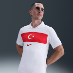 Maillot de foot nike dri - fit adv turquie 2024 / 25 match domicile pour homme - blanc