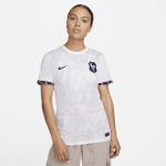 Maillot de foot nike dri - fit fff 2023 stadium extérieur pour femme - blanc Maillot de foot nike dri - fit fff 2023 stadium extérieur pour femme - blanc
