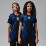 Maillot de foot replica jordan dri - fit br�sil 2026 stadium ext�rieur pour ado - bleu