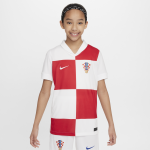 Maillot de foot replica nike dri - fit croatie 2024 / 25 stadium domicile pour ado - blanc