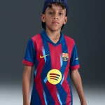 Maillot de foot replica nike dri - fit fc barcelona 2025 / 26 stadium 4e tenue pour ado - bleu