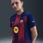 Maillot de foot replica nike dri - fit fc barcelona 2025 / 26 stadium domicile pour femme - bleu