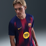 Maillot de foot replica nike dri - fit fc barcelona 2025 / 26 stadium domicile pour homme - bleu