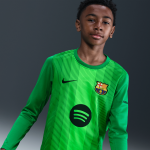 Maillot de foot replica nike dri - fit fc barcelona 2025 / 26 stadium gardien de but pour ado - vert