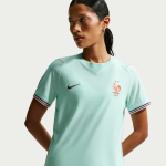 Maillot de foot replica nike dri - fit fff 2026 stadium ext�rieur pour femme - vert