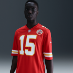Maillot de football am�ricain nfl kansas city chiefs (patrick mahomes) pour homme - rouge