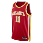 Maillot nike dri - fit nba swingman atlanta hawks icon edition 2022 / 23 pour homme - rouge