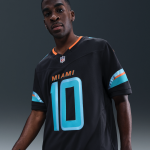 Maillot nike dri - fit nfl limited tyreek hill miami dolphins rivalries collection pour homme - bleu