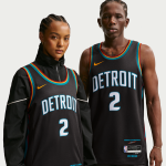 Maillot nike nba swingman cade cunningham detroit pistons city edition pour homme - gris