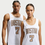 Maillot nike nba swingman jaylen brown boston celtics city edition pour homme - blanc