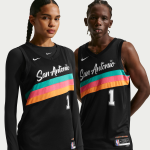 Maillot nike nba swingman victor wembanyama san antonio spurs city edition pour homme - noir