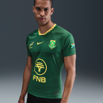 Maillot de rugby authentic nike springboks 2025 / 26 match domicile pour homme - vert