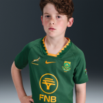 Maillot de rugby replica nike springboks 2025 / 26 stadium domicile pour ado - vert