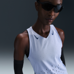 Maillot de running dri - fit adv nike aeroswift pour femme - gris Maillot de running dri - fit adv nike aeroswift pour femme - gris