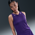 Maillot de running dri - fit adv nike aeroswift pour femme - pourpre Maillot de running dri - fit adv nike aeroswift pour femme - pourpre
