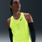 Maillot de running dri - fit adv nike aeroswift pour homme - jaune Maillot de running dri - fit adv nike aeroswift pour homme - jaune