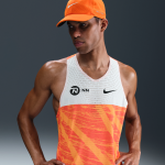 Maillot de running dri - fit adv nike aeroswift nn pour homme - orange Maillot de running dri - fit adv nike aeroswift nn pour homme - orange