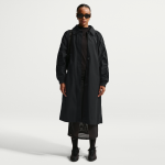 Manteau imperm�able oversize nike pour femme - noir