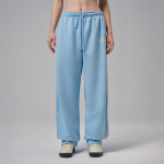 Pantalon baggy jordan flight fleece pour femme - bleu