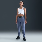 Pantalon de jogging dri - fit nike pro fleece pour ado (fille) - bleu Pantalon de jogging dri - fit nike pro fleece pour ado (fille) - bleu