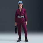 Pantalon de jogging dri - fit nike pro fleece pour ado (fille) - rouge Pantalon de jogging dri - fit nike pro fleece pour ado (fille) - rouge