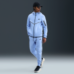 Pantalon de jogging en fleece avec éléments réfléchissants nike tech pour homme - bleu Pantalon de jogging en fleece avec éléments réfléchissants nike tech pour homme - bleu