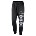 Pantalon de jogging en fleece nike nba club los angeles lakers courtside pour homme - noir
