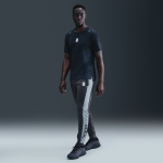 Pantalon de jogging nike air max en maille de polyester pour homme - gris