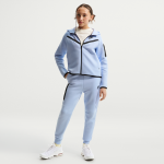 Pantalon de jogging nike tech fleece pour fille - gris