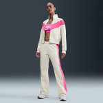 Pantalon en maille coupe slim � taille mi - haute nike windrunner pour femme - blanc